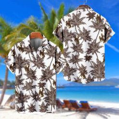 Wyoming Cowboys | Palm Tree Hawaiian Shirt FT30326