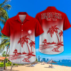 Alabama Crimson Tide | Tropical Pocket Hawaiian Shirt FT18526