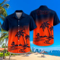 Auburn Tigers | Tropical Pocket Hawaiian Shirt FT18526