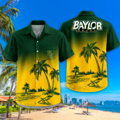 Baylor Bears | Tropical Pocket Hawaiian Shirt FT18526