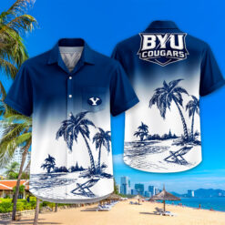 BYU Cougars | Tropical Pocket Hawaiian Shirt FT18526
