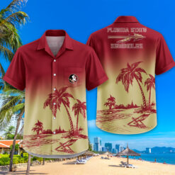 Florida State Seminoles | Tropical Pocket Hawaiian Shirt FT18526