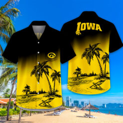 Iowa Hawkeyes | Tropical Pocket Hawaiian Shirt FT18526