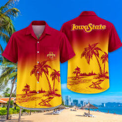 Iowa State Cyclones | Tropical Pocket Hawaiian Shirt FT18526