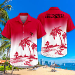 Louisville Cardinals | Tropical Pocket Hawaiian Shirt FT18526