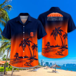 Syracuse Orange | Tropical Pocket Hawaiian Shirt FT18526