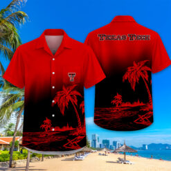 Texas Tech Red Raiders | Tropical Pocket Hawaiian Shirt FT18526