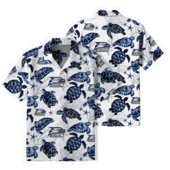 Georgia Southern Eagles - Summer Hawaiian Shirt Featuring Sea Turtles