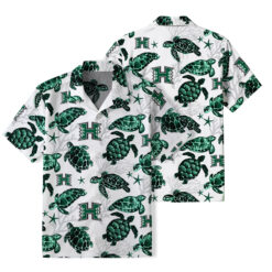 Hawaii Rainbow Warriors - Summer Hawaiian Shirt Featuring Sea Turtles