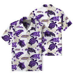 James Madison - Summer Hawaiian Shirt Featuring Sea Turtles