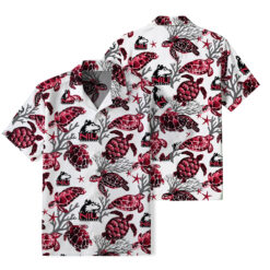 Northern Illinois - Summer Hawaiian Shirt Featuring Sea Turtles