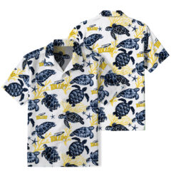 Toledo Rockets - Summer Hawaiian Shirt Featuring Sea Turtles