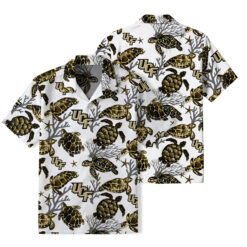 UCF Knights - Summer Hawaiian Shirt Featuring Sea Turtles