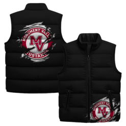 Monument Valley - Custom Name Unisex Sleeveless Puffer Jacket FT91825