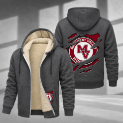 Monument Valley DMTZ1735 Hoodie Zip Velvet Coat