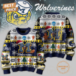 Michigan Wolverines - They Not Like Us Ugly Christmas Sweater FT21926