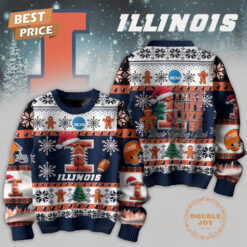 Illinois Fighting Illini - They Not Like Us Ugly Christmas Sweater FT21926