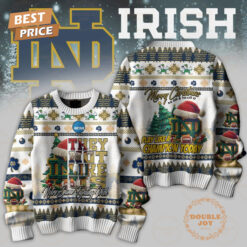 Notre Dame Fighting Irish - Merry Christmas to all Ugly Sweater FT21926